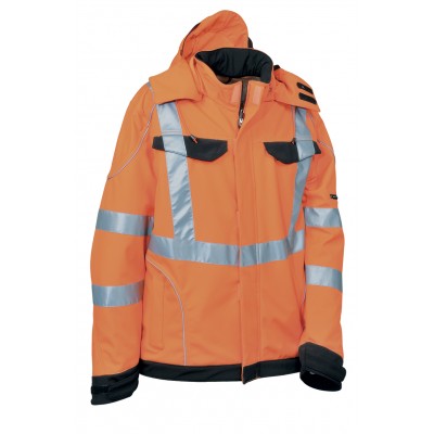 Giacca alta visibilità Cofra softshell RIVAS
